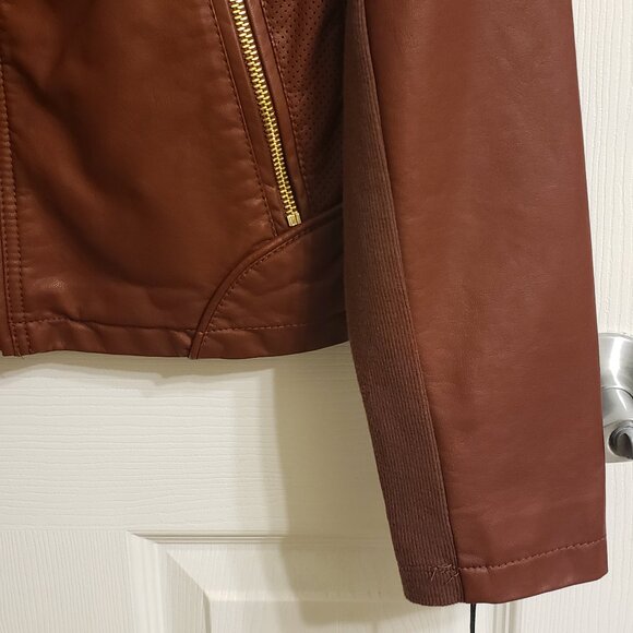 Jacket - Faux Leather Moto Style - NEW - Ivanka Trump - Size Small - Picture 6 of 8